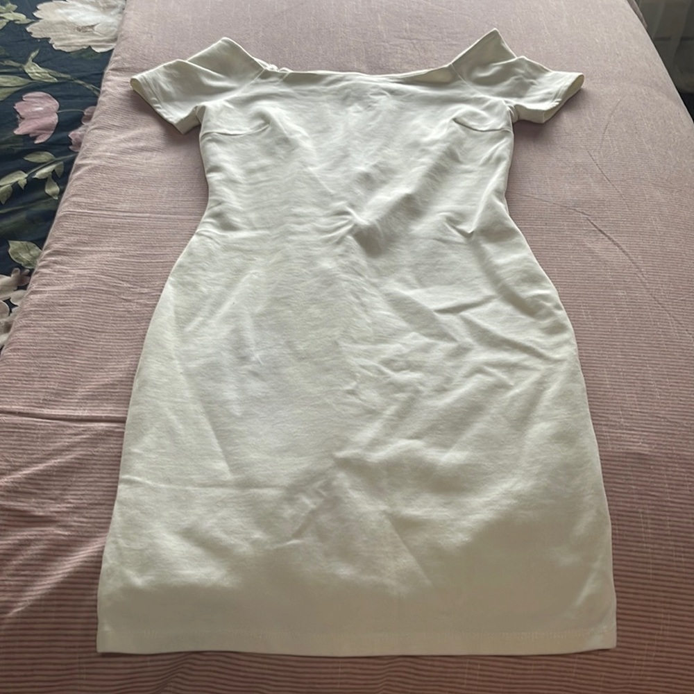 Lulus Off the Shoulder Midi Dress